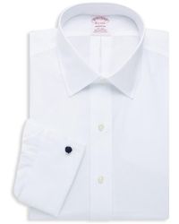 Brooks Brothers Madison-fit Supima Cotton Dress Shirt - White