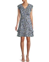 tommy hilfiger navy floral dress