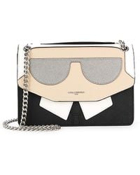 Karl Lagerfeld - Mini Maybelle Karl Detail Crossbody Bag - Lyst