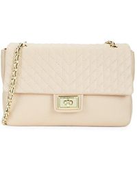 Karl Lagerfeld - Agyness Quilted Leather Shoulder Bag - Lyst