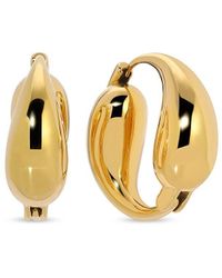 Eye Candy LA - Luxe Dolores 14k Goldplated Loop Hoop Earrings - Lyst