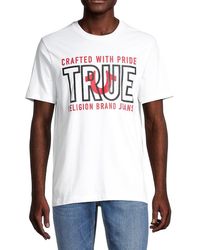 True Religion Logo Graphic T-shirt - White