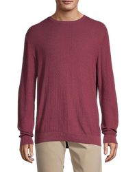 Saks Fifth Avenue - Collection Bubble Knit Crewneck Sweater - Lyst