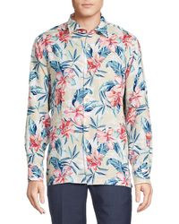 Tommy Bahama - Floral Linen Shirt - Lyst