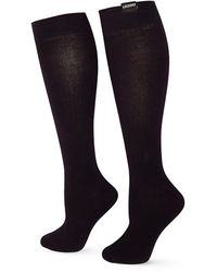 LECHERY - Woven Tab 1-pack Knee High Socks - Lyst