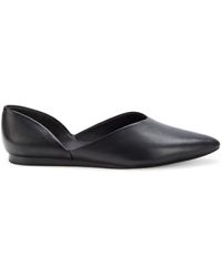 vince behati leather flat