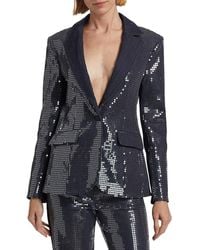 Cinq À Sept - Skyla Sequined Blazer - Lyst