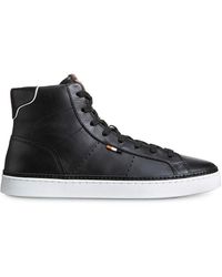 Allen Edmonds - Alpha High Top Leather Sneakers - Lyst