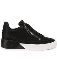 DKNY - 40Mm Side-Zip Lace-Up Platform Sneakers - Lyst