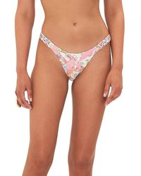 CAMILLA - Floral Low-Waist Bikini Bottom - Lyst