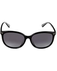 Kate Spade - Alina 55mm Round Sunglasses - Lyst