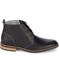 original penguin ned leather chukka boot