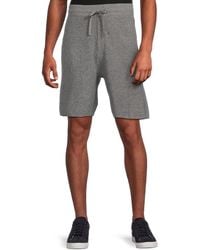 ATM - Waffle Knit Drawstring Shorts - Lyst