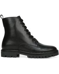 cabria leather lug boot