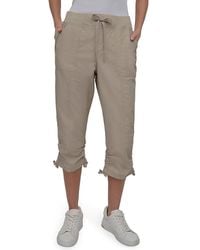 DKNY - Cropped Pants - Lyst
