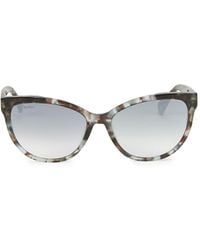 Max Mara - 57Mm Oval Sunglasses - Lyst