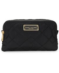 Marc Jacobs Quilted Cosmetic Pouch - Black