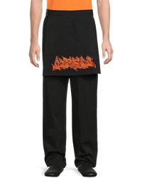 Off-White c/o Virgil Abloh - Neen Printed Apron Carpenter Pants - Lyst