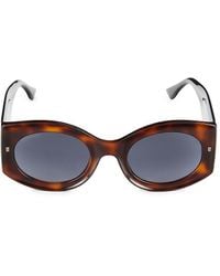 DSquared² - 51mm Oval Sunglasses - Lyst
