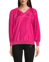 Valentino - Silk Sweater - Lyst