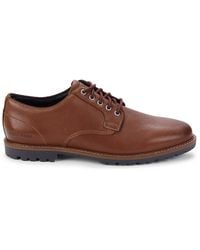 Cole Haan - Midland Leather Derby Shoes - Lyst