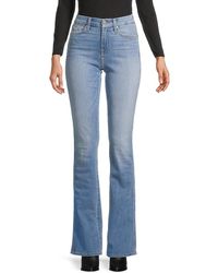 7 For All Mankind Kimmie High-rise Bootcut Jeans - Blue
