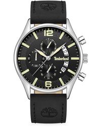 Timberland - Dress Sport 42.5Mm Case & Leather Strap Chronograph Watch - Lyst