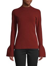 Diane von Furstenberg Bell-sleeve Jumper - Red