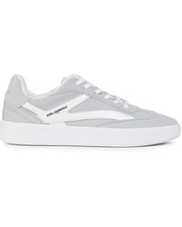 Karl Lagerfeld - Suede Side-k T-toe Low-top Sneakers - Lyst