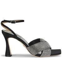 Badgley Mischka - Brinlee 75Mm Embellished Stiletto Heel Sandals - Lyst