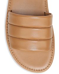 Vince Pia Slide Sandal in Black | Lyst