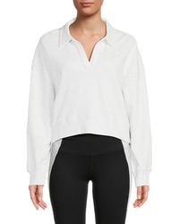 DKNY - Johnny Collar Sweatshirt - Lyst