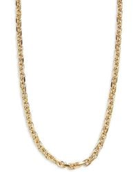 Effy - 14K Goldplated Sterling Link Chain Necklace - Lyst