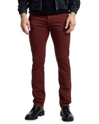 7 For All Mankind - Slimmy Mid-Rise Slim-Skinny Jeans - Lyst