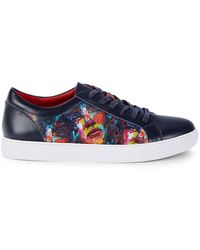 robert graham fittipaldi suede sneaker