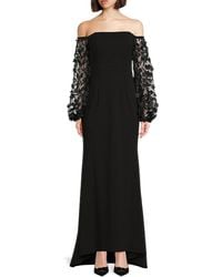 Eliza J - Off-The-Shoulder Gown - Lyst