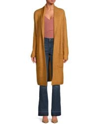 Joe's Jeans - Plaid Open Front Cardigan - Lyst
