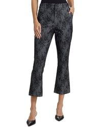 Cinq À Sept - Evelyn Lace Cotton-Blend Crop Pants - Lyst