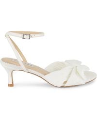 Saks Fifth Avenue - Sammy 55Mm Heeled Leather Sandals - Lyst