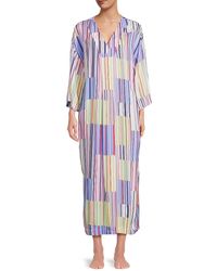 Sanctuary - Striped Maxi Sleep Dress - Lyst