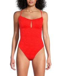 Red Carter - Balconette One-Piece Swimsuit - Lyst