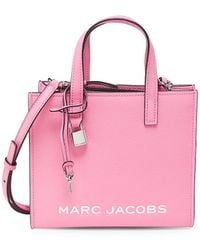 Marc Jacobs - Mini Grind Leather Tote Bag - Lyst