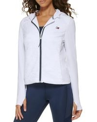 Tommy Hilfiger - Quilted Hooded Puffer Jacket - Lyst