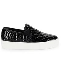 Karl Lagerfeld - Clarissa Logo Quilted Slip On Sneakers - Lyst
