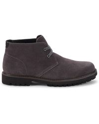 Vince Camuto Iseminger Water-resistant Suede Chukka Boots - Grey
