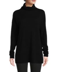 Vince - Dropped Shoulder Wool & Cashmere Sweater - Lyst