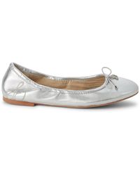 sam edelman silver flats