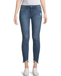 Joe's Jeans Icon Blondie Hem Ankle Jeans - Blue
