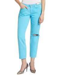 L'Agence - Nevia Low-Rise Slouch Straight Jeans - Lyst