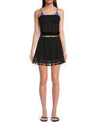 Ramy Brook - Stevie Pom-Pom Skirt - Lyst